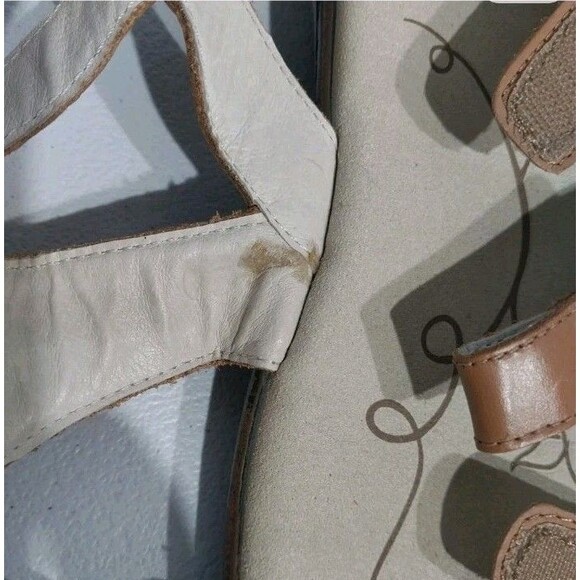 Prop'et Women’s Sandals Sz 9.5M Brown Leather Strappy Slingback Comfy Adjustable - Picture 9 of 13